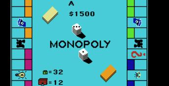 Monopoly NES Screenshot