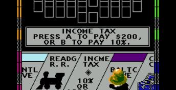 Monopoly NES Screenshot