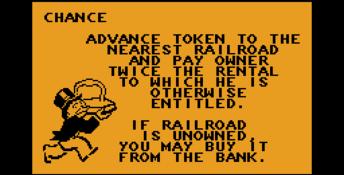 Monopoly NES Screenshot