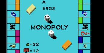 Monopoly NES Screenshot