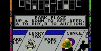 Monopoly NES Screenshot