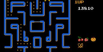 Ms. Pac Man Namco NES Screenshot