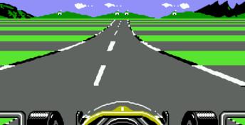 Nigel Mansell's World Championship Racing NES Screenshot