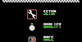 Nigel Mansell's World Championship Racing NES Screenshot