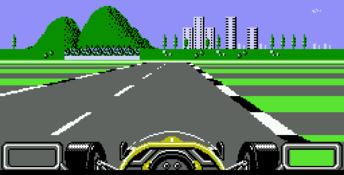 Nigel Mansell's World Championship Racing NES Screenshot