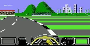 Nigel Mansell's World Championship Racing NES Screenshot