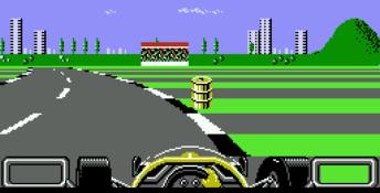 Nigel Mansell's World Championship Racing NES Screenshot