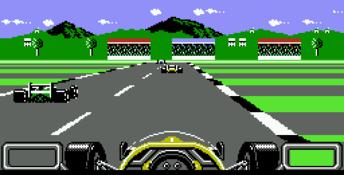 Nigel Mansell's World Championship Racing NES Screenshot