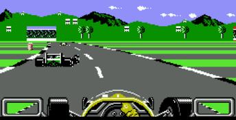 Nigel Mansell's World Championship Racing NES Screenshot