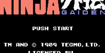 Ninja Gaiden NES Screenshot