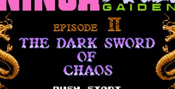 Ninja Gaiden 2: The Dark Sword of Chaos NES Screenshot