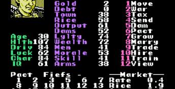 Nobunaga's Ambition NES Screenshot