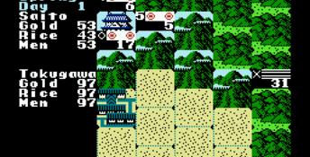 Nobunaga's Ambition NES Screenshot