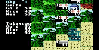 Nobunaga's Ambition NES Screenshot