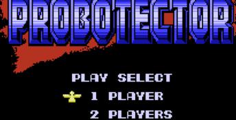Probotector NES Screenshot