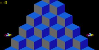 Q*Bert NES Screenshot
