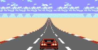 Rad Racer NES Screenshot