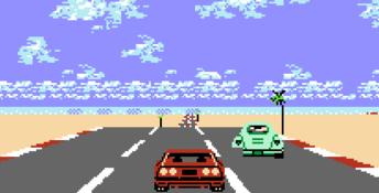 Rad Racer NES Screenshot