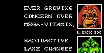 Rampage NES Screenshot