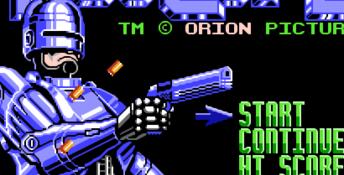 RoboCop 2 NES Screenshot