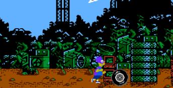 The Simpsons: Bartman Meets Radioactive Man NES Screenshot