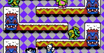 Snow Bros. NES Screenshot