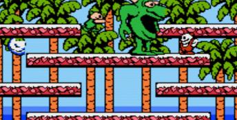 Snow Bros. NES Screenshot