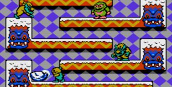 Snow Bros. NES Screenshot