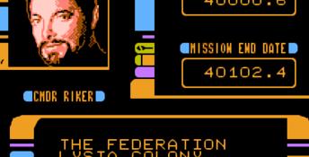 Star Trek: The Next Generation NES Screenshot