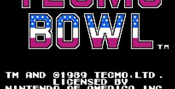 Tecmo Bowl NES Screenshot