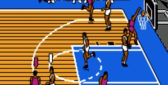 Tecmo NBA Basketball NES Screenshot