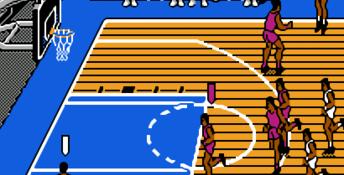 Tecmo NBA Basketball NES Screenshot
