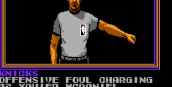 Tecmo NBA Basketball NES Screenshot