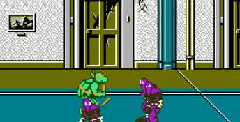 Teenage Mutant Ninja Turtles 2: The Arcade Game NES Screenshot