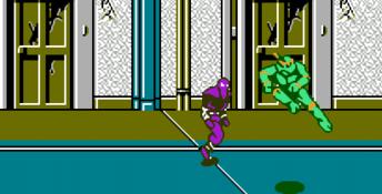 Teenage Mutant Ninja Turtles 2: The Arcade Game NES Screenshot