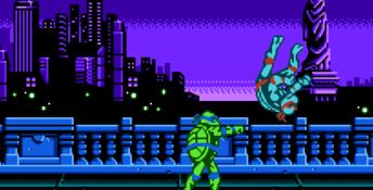 Teenage Mutant Ninja Turtles: Tournament Fighters NES Screenshot