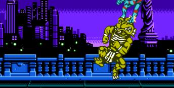 Teenage Mutant Ninja Turtles: Tournament Fighters NES Screenshot