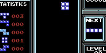 Tetris Nintendo NES Screenshot