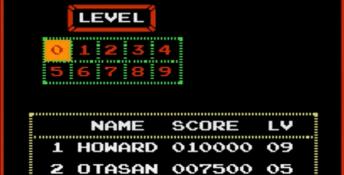 Tetris Nintendo NES Screenshot