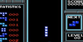 Tetris Nintendo NES Screenshot