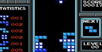 Tetris Nintendo NES Screenshot