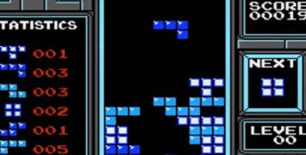 Tetris Nintendo NES Screenshot