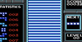 Tetris Nintendo NES Screenshot
