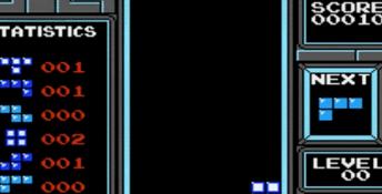 Tetris Nintendo NES Screenshot