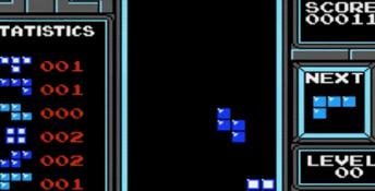 Tetris Nintendo NES Screenshot