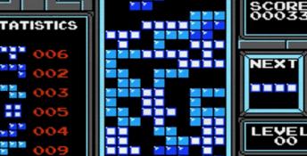 Tetris Nintendo NES Screenshot
