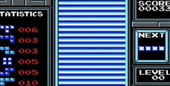Tetris Nintendo NES Screenshot