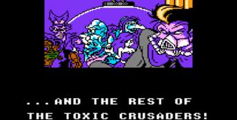 Toxic Crusaders NES Screenshot