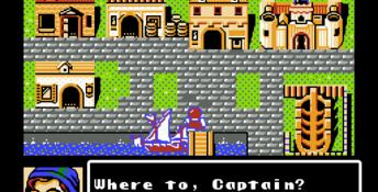 Uncharted Waters NES Screenshot