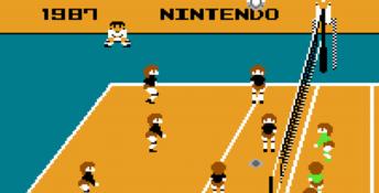Volleyball (1986) NES Screenshot